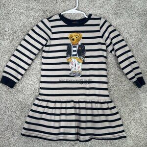 Polo Bear by Ralph Lauren Toddler Dress 4T